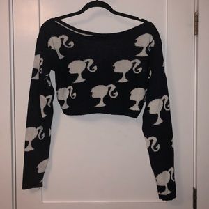 Crop Barbie Sweater
